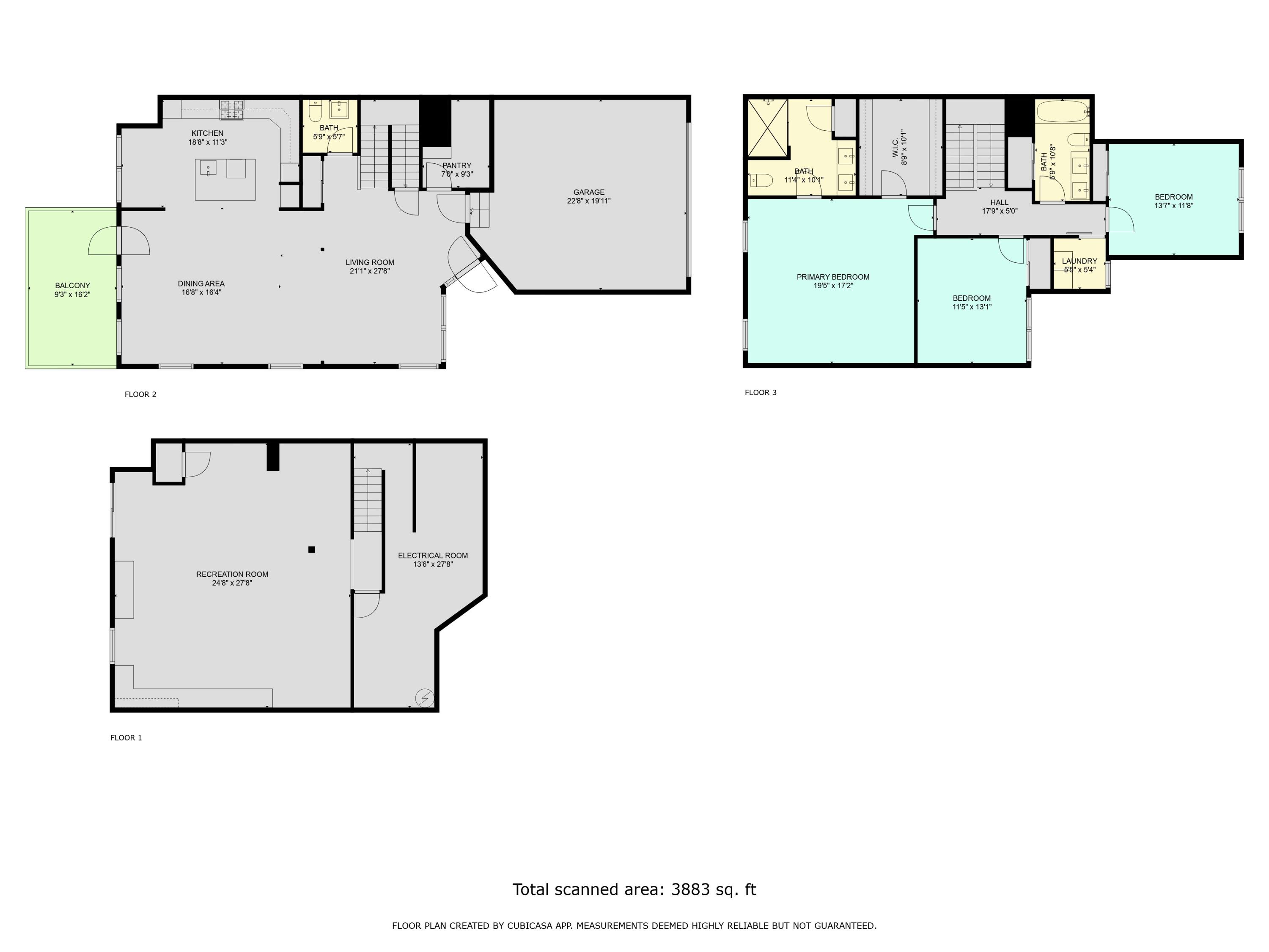 42844 Cardinal Way Novi, MI 48375 - Photo 66 of 66 Floor Plan