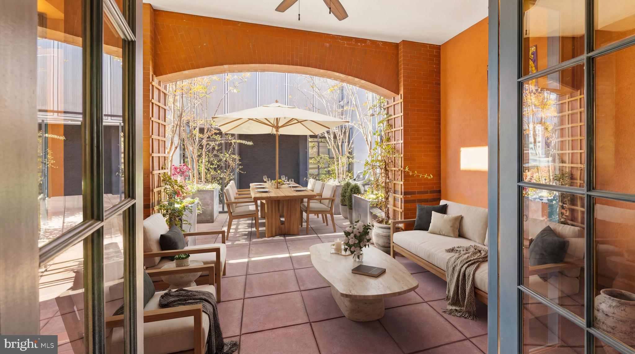 2000 Massachusetts Avenue Northwest Washington, DC 20036 - Photo 24 of 50 Private Covered Terrace