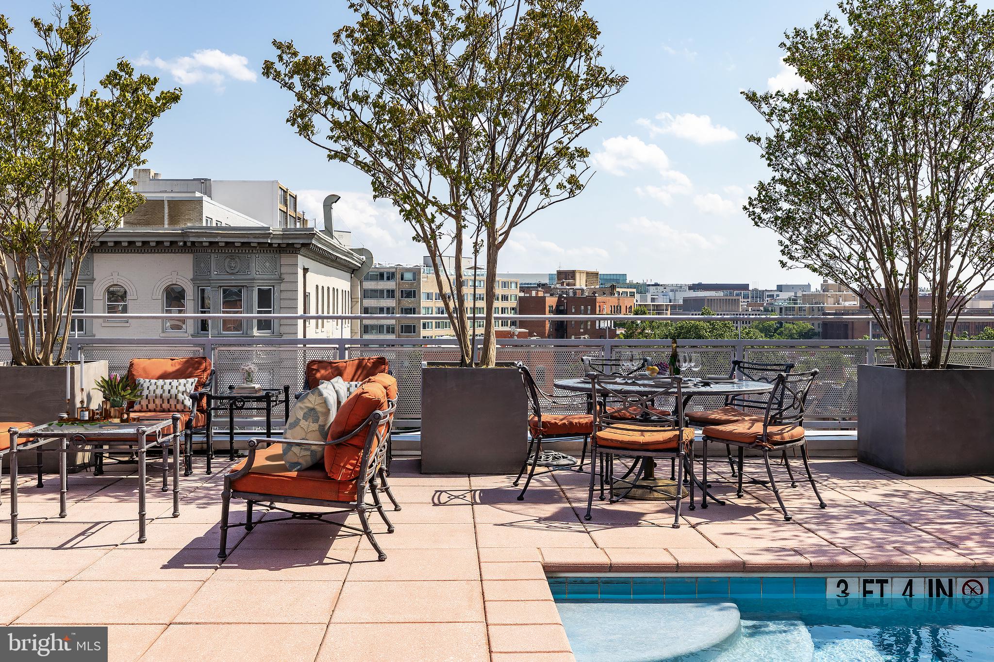 2000 Massachusetts Avenue Northwest Washington, DC 20036 - Photo 33 of 50 Rooftop terrace