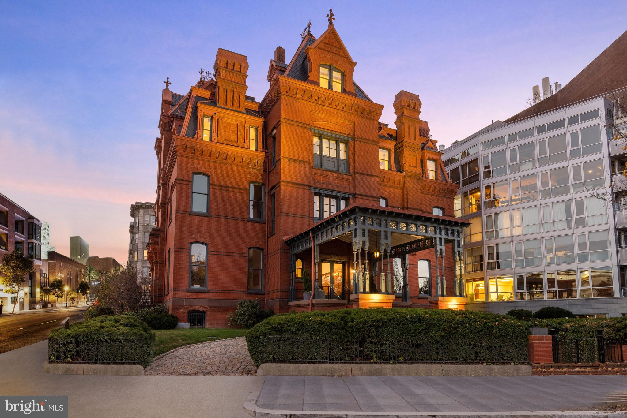 2000 Massachusetts Avenue Northwest Washington, DC 20036 - Photo 50 of 50 Twilight front facade