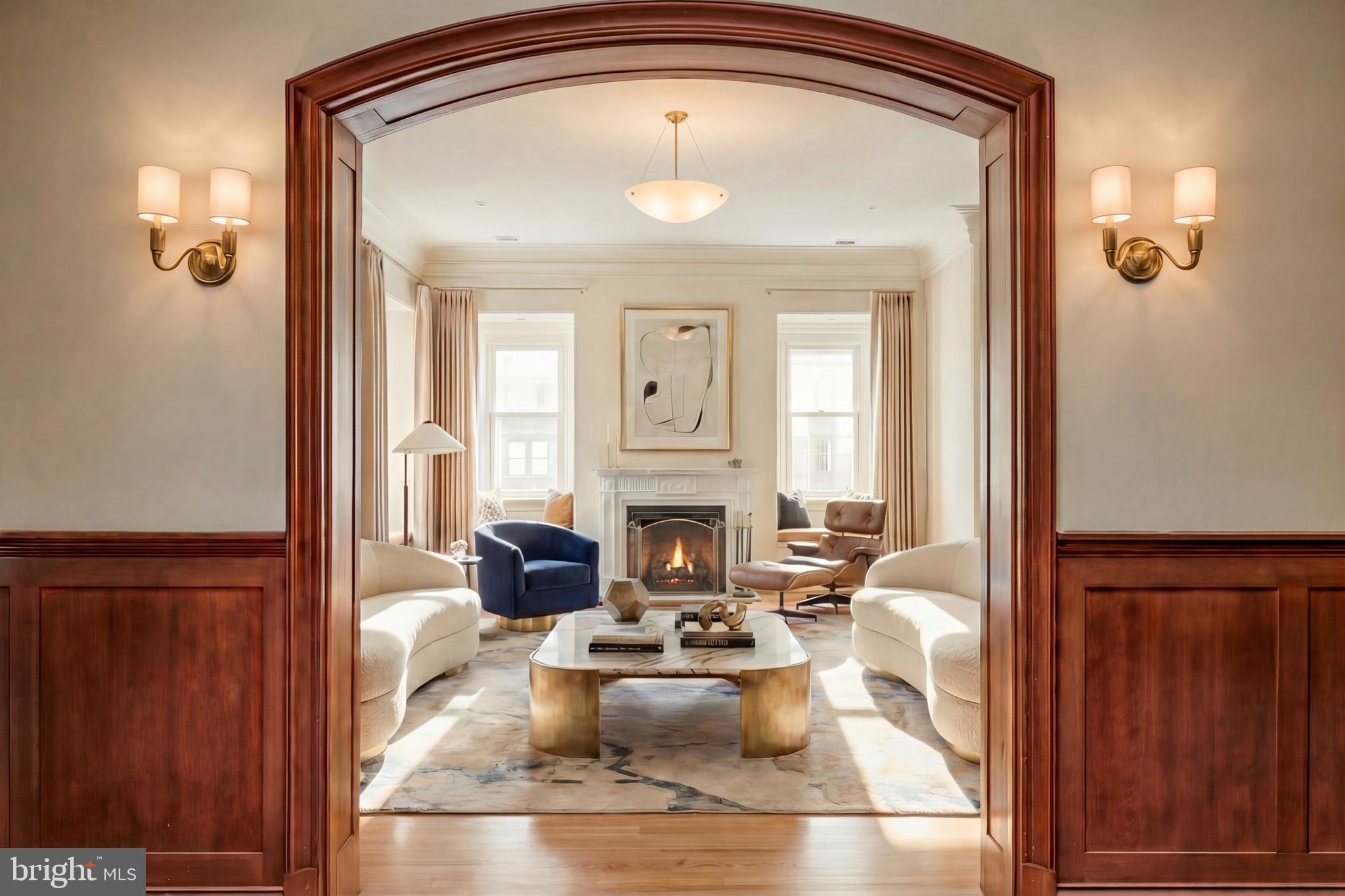 2000 Massachusetts Avenue Northwest Washington, DC 20036 - Photo 7 of 50 Embassy-Sized Living Room