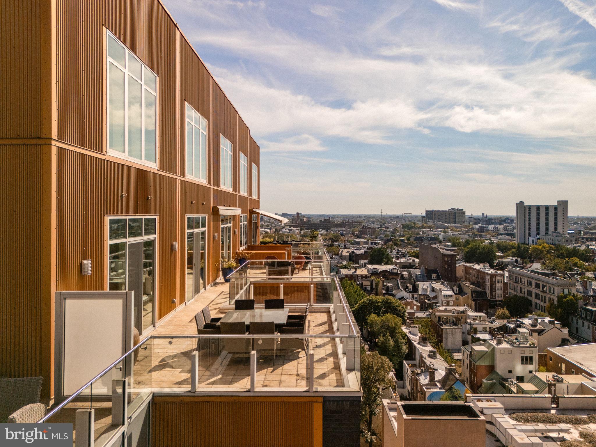 1111 Locust Street, Unit PH10D Philadelphia, PA 19107 - Photo 19 of 31 a view of a city that has tall buildings