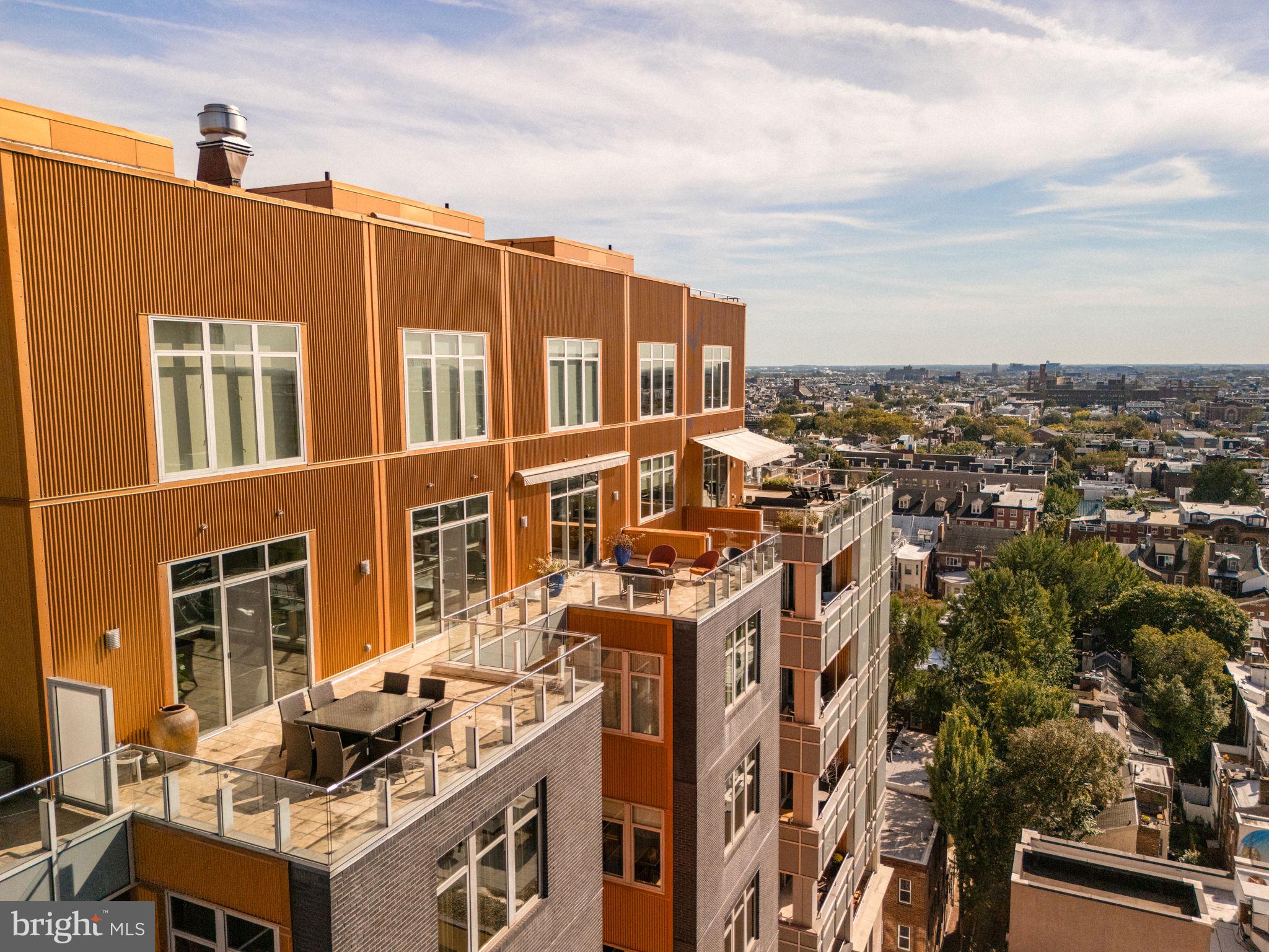 1111 Locust Street, Unit PH10D Philadelphia, PA 19107 - Photo 24 of 31 a city view with tall buildings