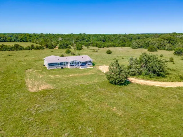 a view of a lake with houses