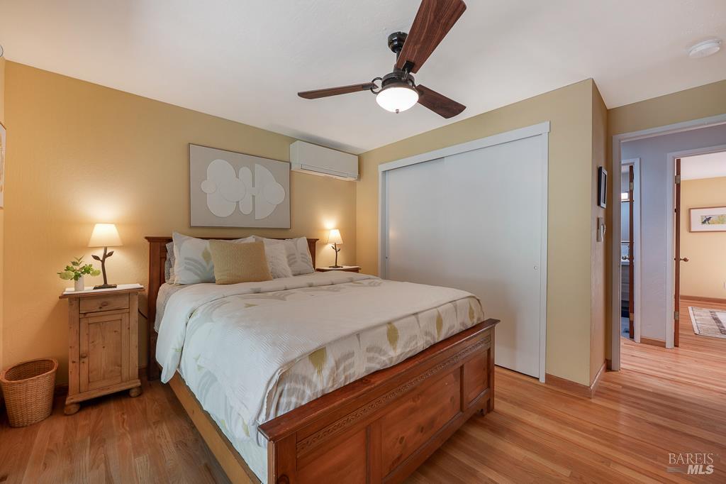 17600 Willow Creek Road Occidental, CA 95465 - Photo 24 of 79 Guest bedroom with bath across the hallway.