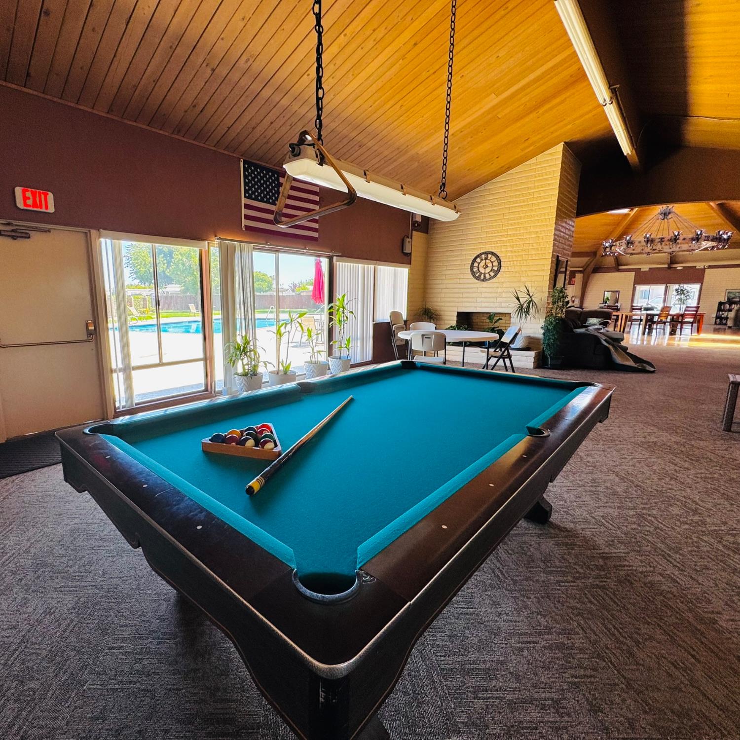 3901 West Lake Road, Unit 123 West Sacramento, CA 95691 - Photo 26 of 26 a room with pool table and windows
