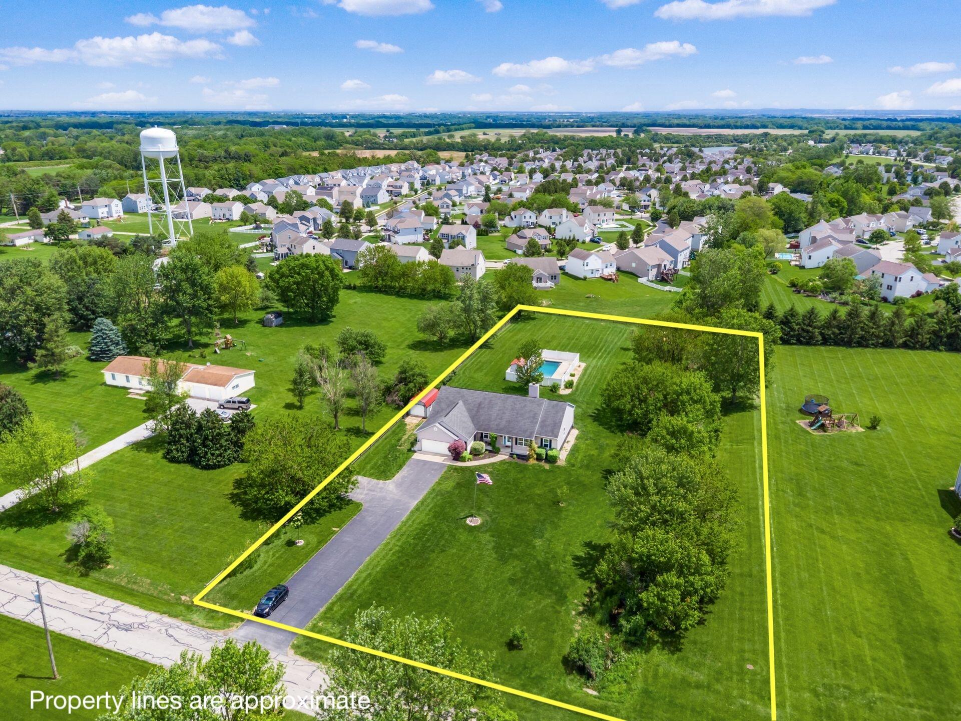 9148 McCord Road Orient, OH 43146 - Photo 42 of 50 0040_9_A 9148 McCord Drone Lot linesjpg