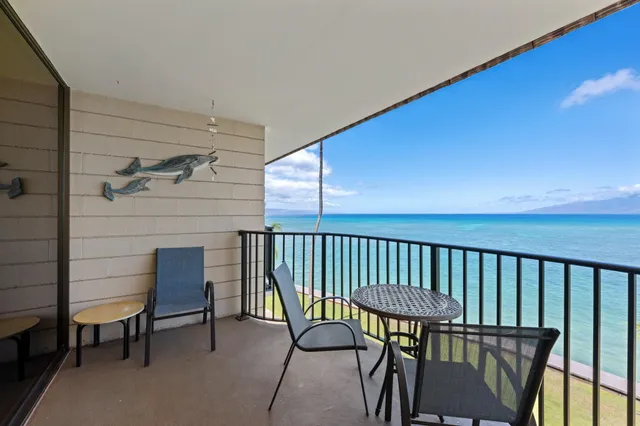 a view of a porch with furniture