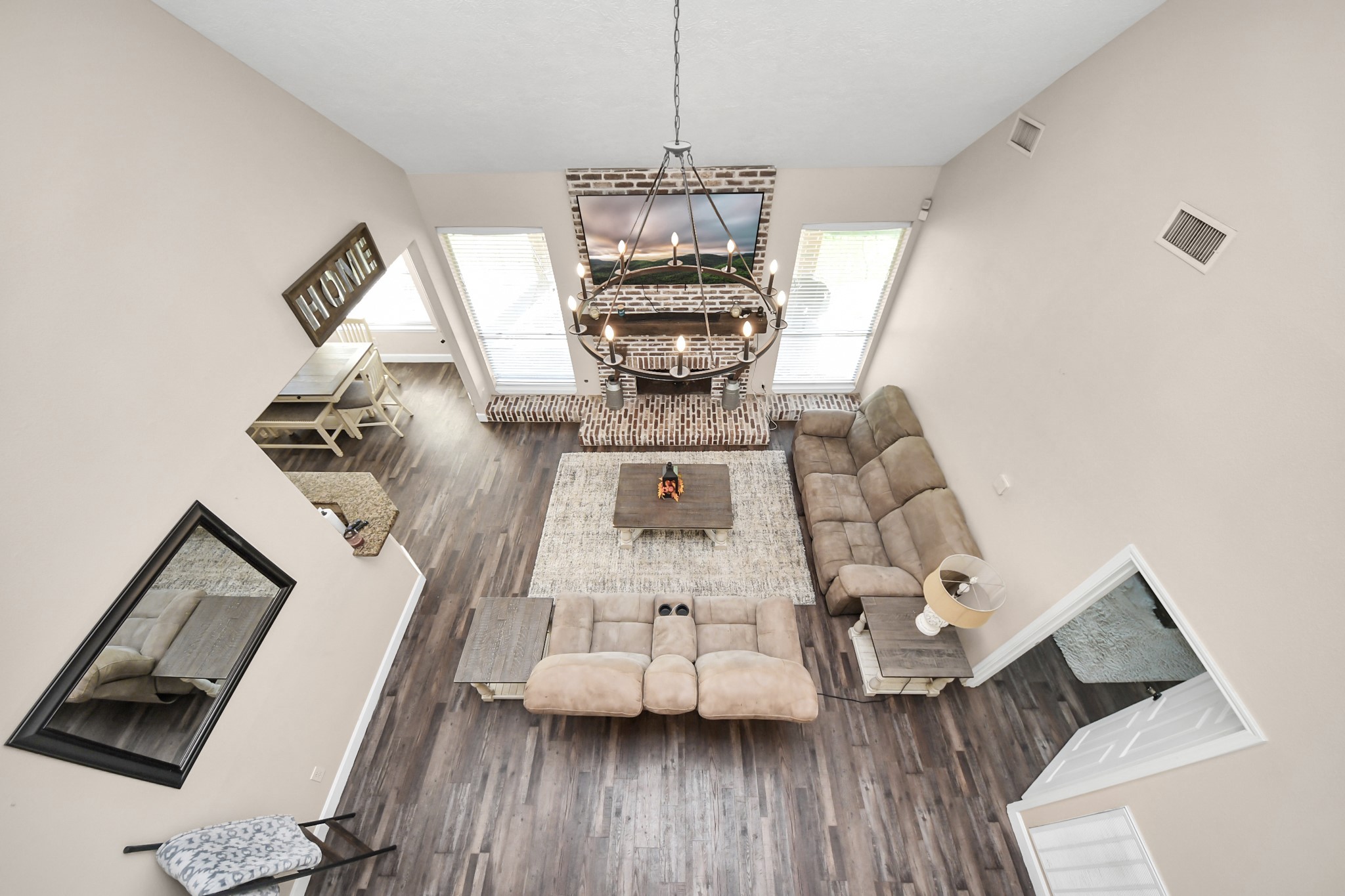 10514 Ravens Way Baytown, TX 77523 - Photo 13 of 50 View of the Living room from upstairs