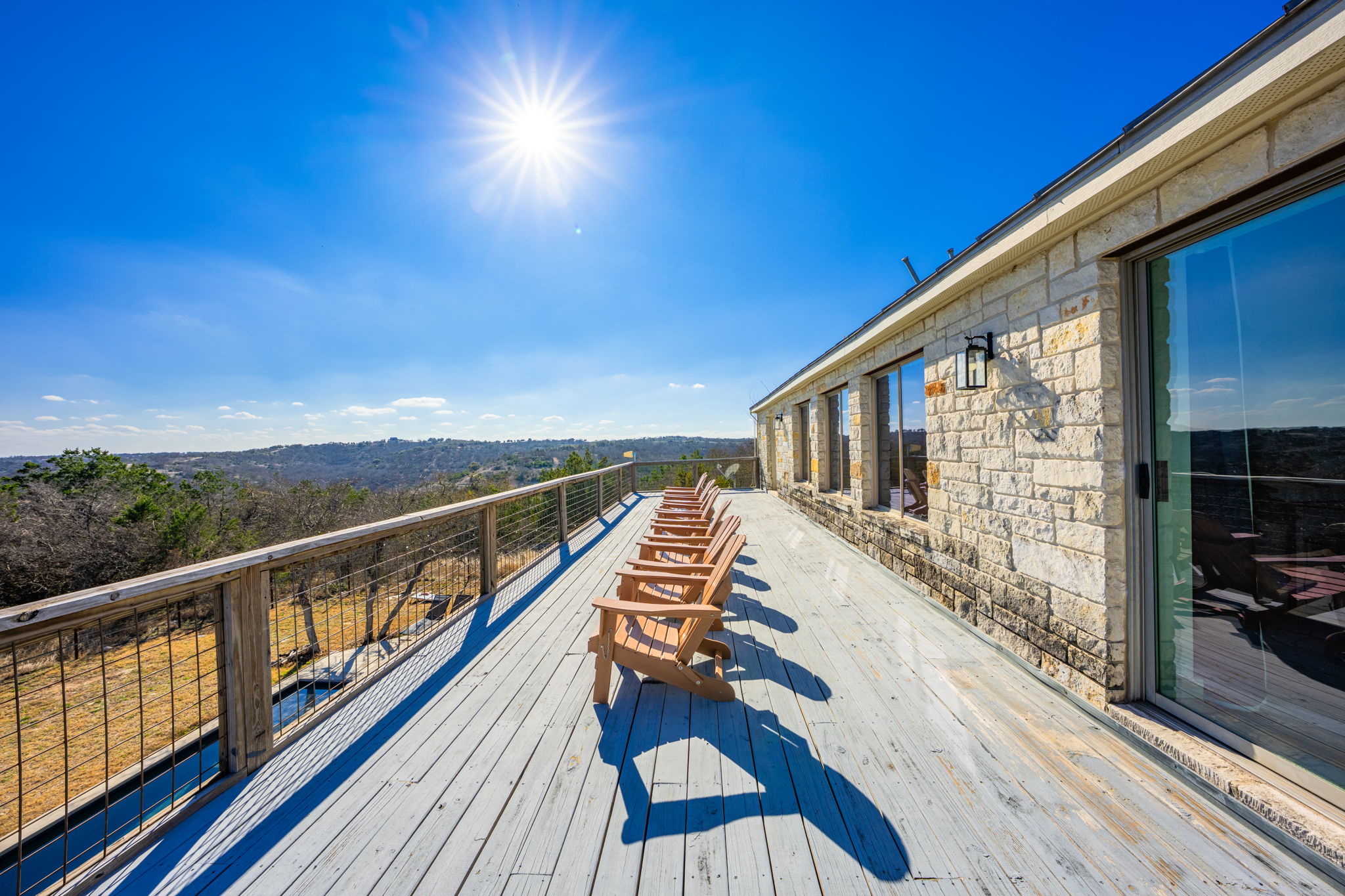 117 Point Road Fredericksburg, TX 78624 - Photo 25 of 40 View of deck