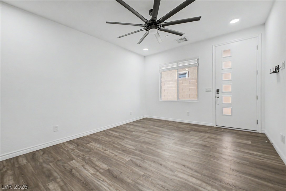 226 Augusta Ridge Henderson, NV 89015 - Photo 20 of 47 This bright room features a contemporary ceiling fan and stylish flooring.