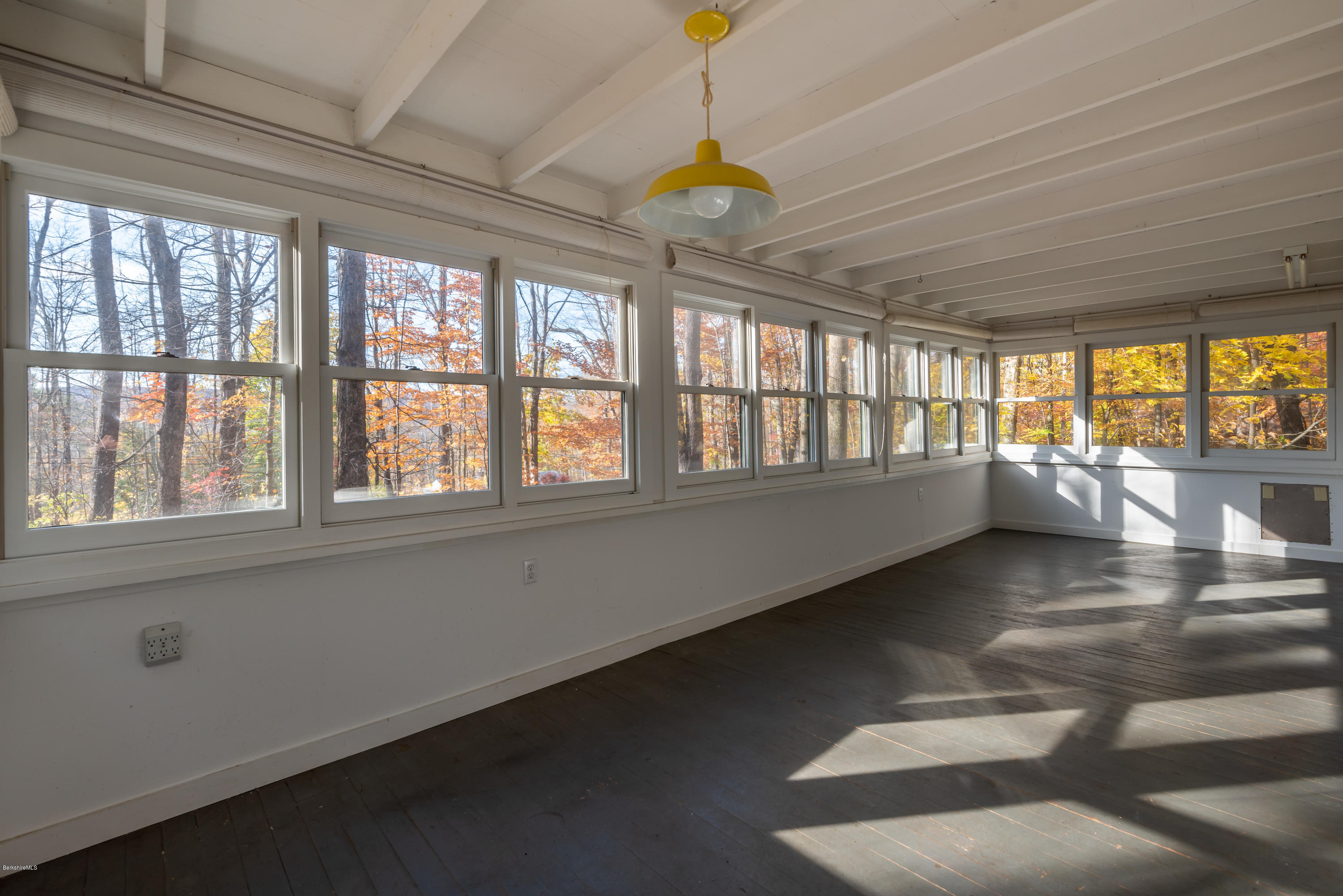 10 Housatonnuck Road Stockbridge, MA 01262 - Photo 8 of 30 a view of an empty room with a window
