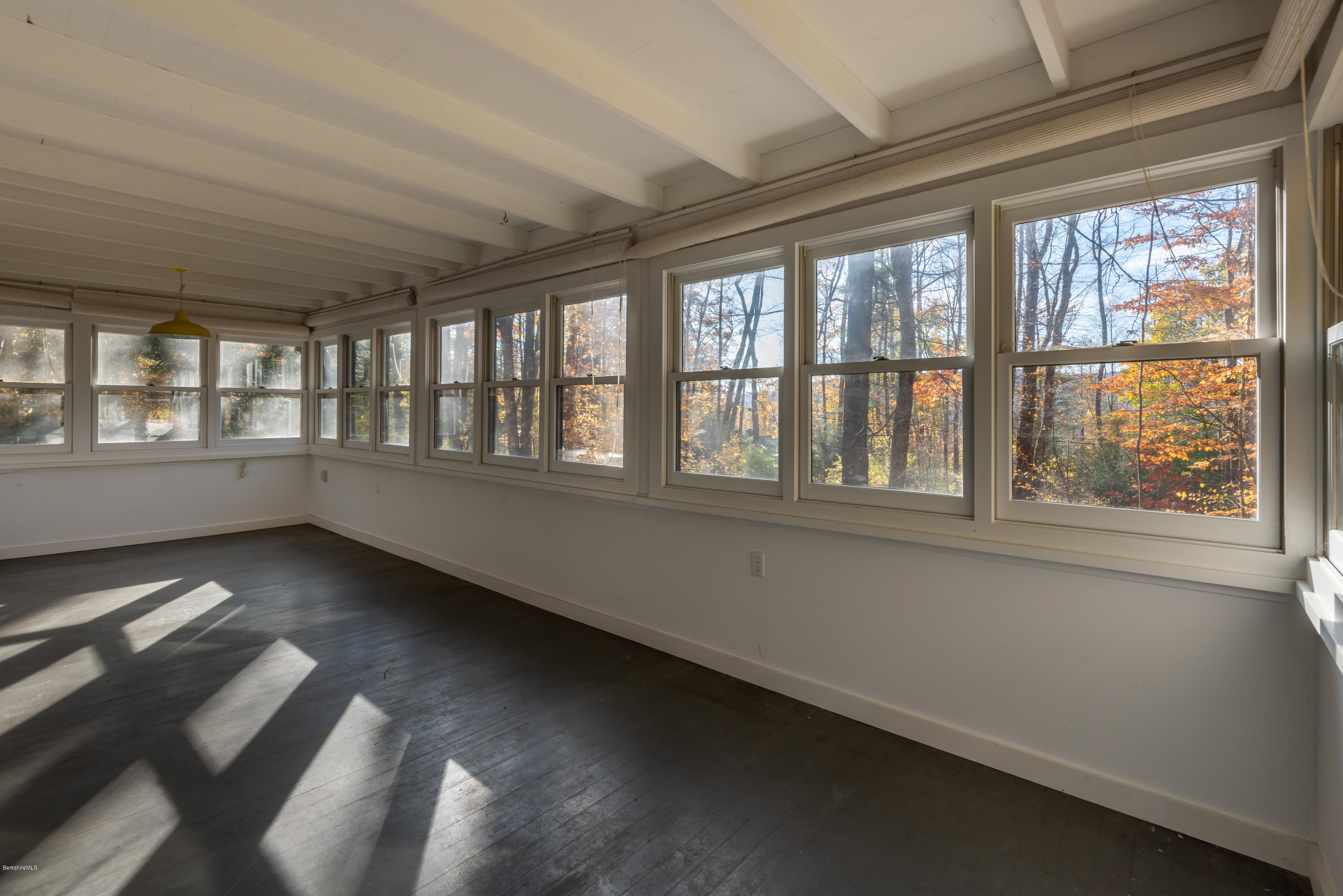 10 Housatonnuck Road Stockbridge, MA 01262 - Photo 9 of 30 a view of an empty room with a window