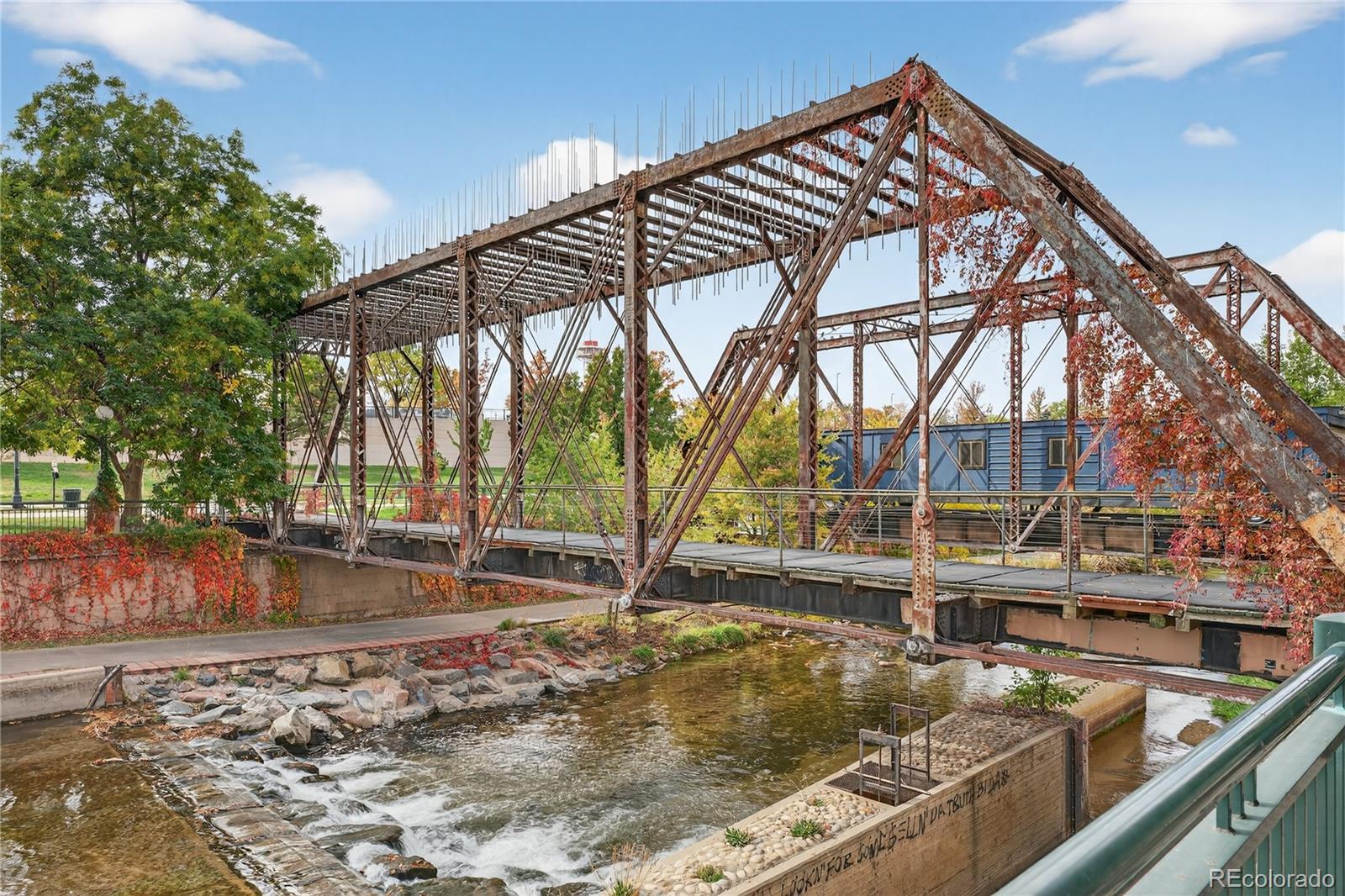 1401 Wewatta Street, Unit 305 Denver, CO 80202 - Photo 38 of 45 a view of a backyard with a lake view