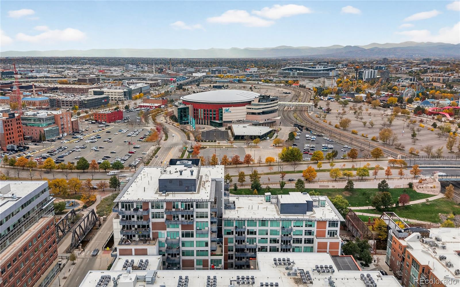 1401 Wewatta Street, Unit 305 Denver, CO 80202 - Photo 44 of 45 an aerial view of a city