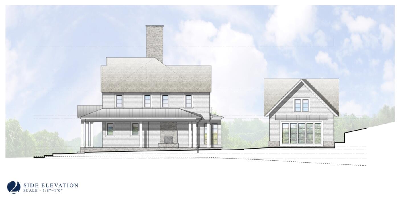 88 Pear Tree Point Road Darien, CT 06820 - Photo 7 of 12 a black and white photo of a living room