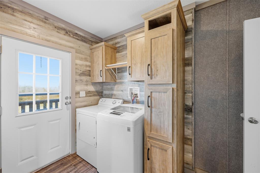 151 Private Road 3814 Springtown, TX 76082 - Photo 11 of 29 a utility room with dryer and washer