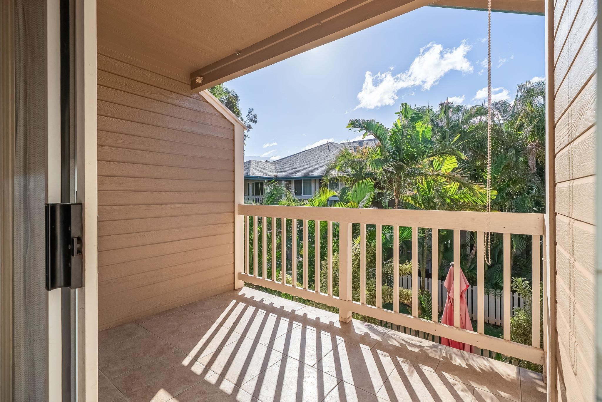 480 Kenolio Road, Unit 6204 Kihei, HI 96753 - Photo 35 of 44 a view of a balcony with wooden floor