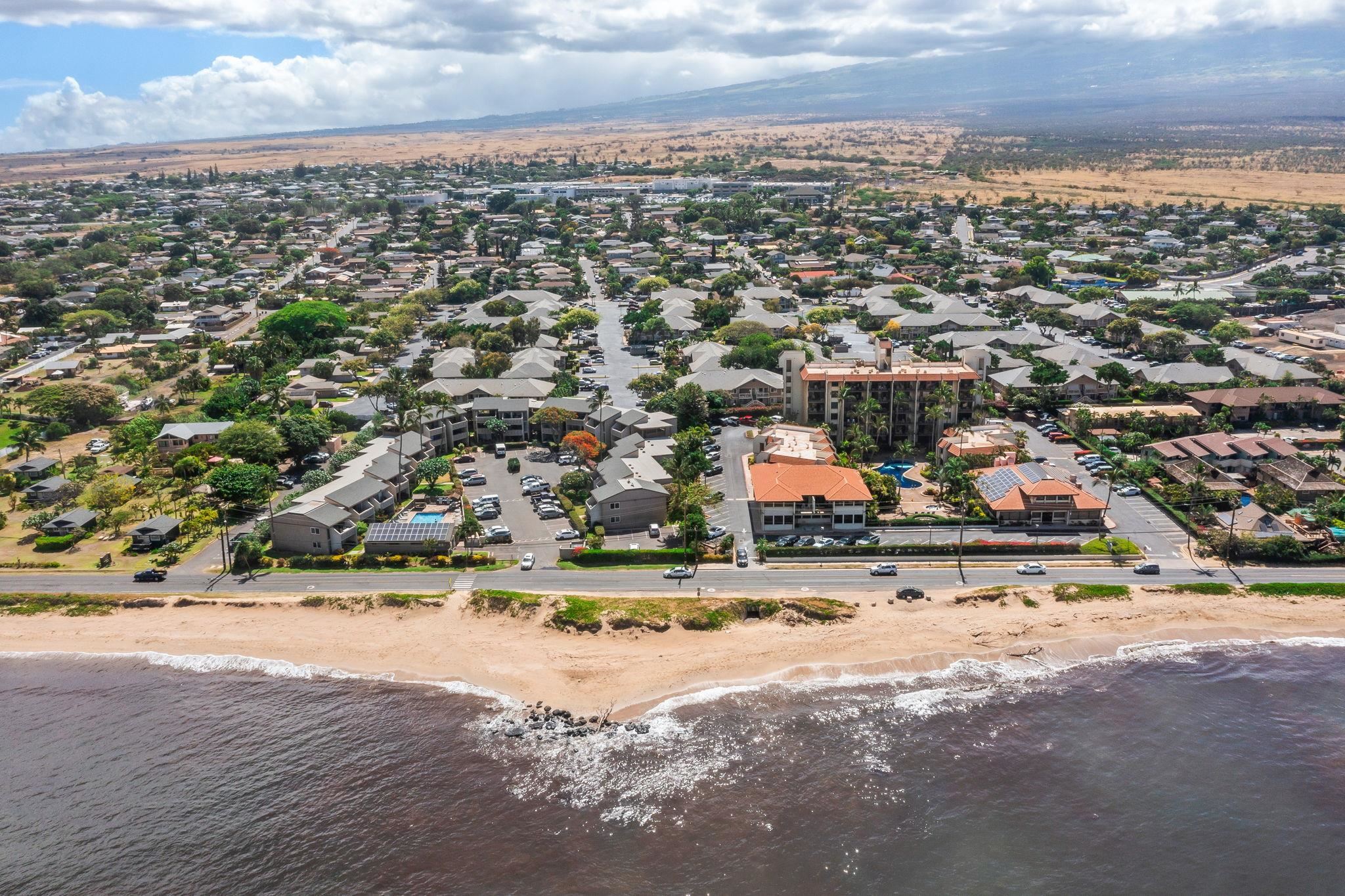 480 Kenolio Road, Unit 6204 Kihei, HI 96753 - Photo 40 of 44 an aerial view of residential building with ocean view
