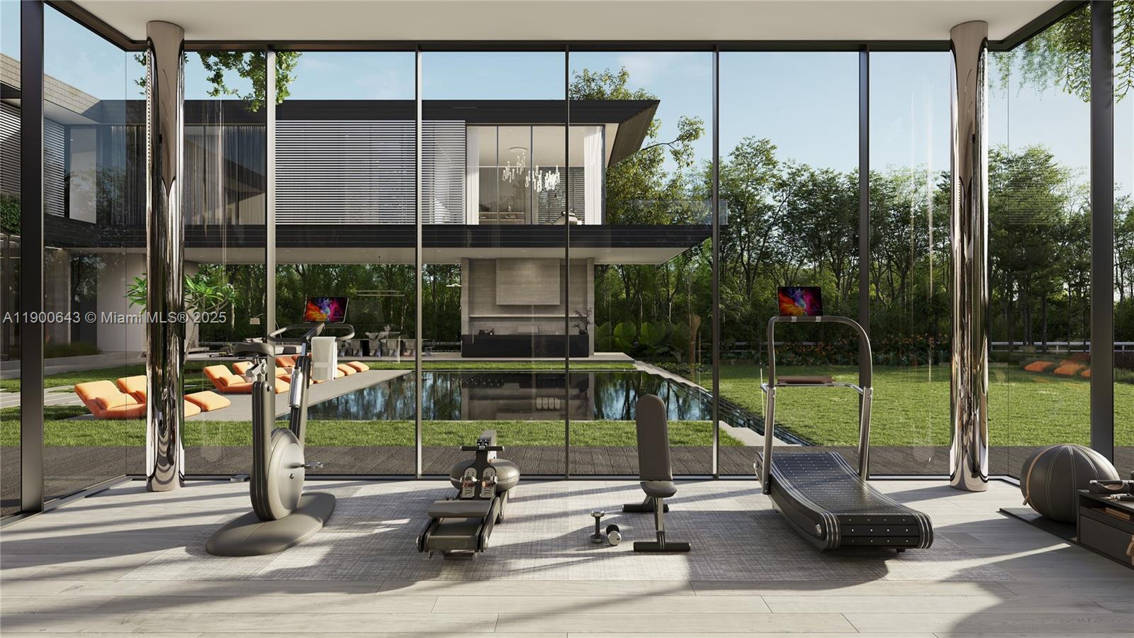 2186 Southwest 117th Avenue Davie, FL 33330 - Photo 34 of 50 a swimming pool with outdoor seating and yard