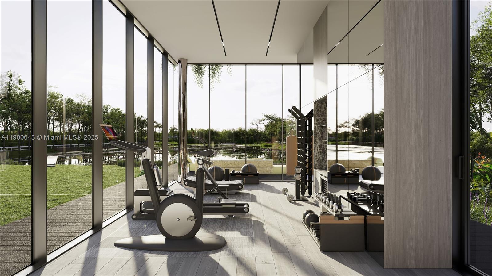 2186 Southwest 117th Avenue Davie, FL 33330 - Photo 35 of 50 a view of living room with furniture and floor to ceiling window