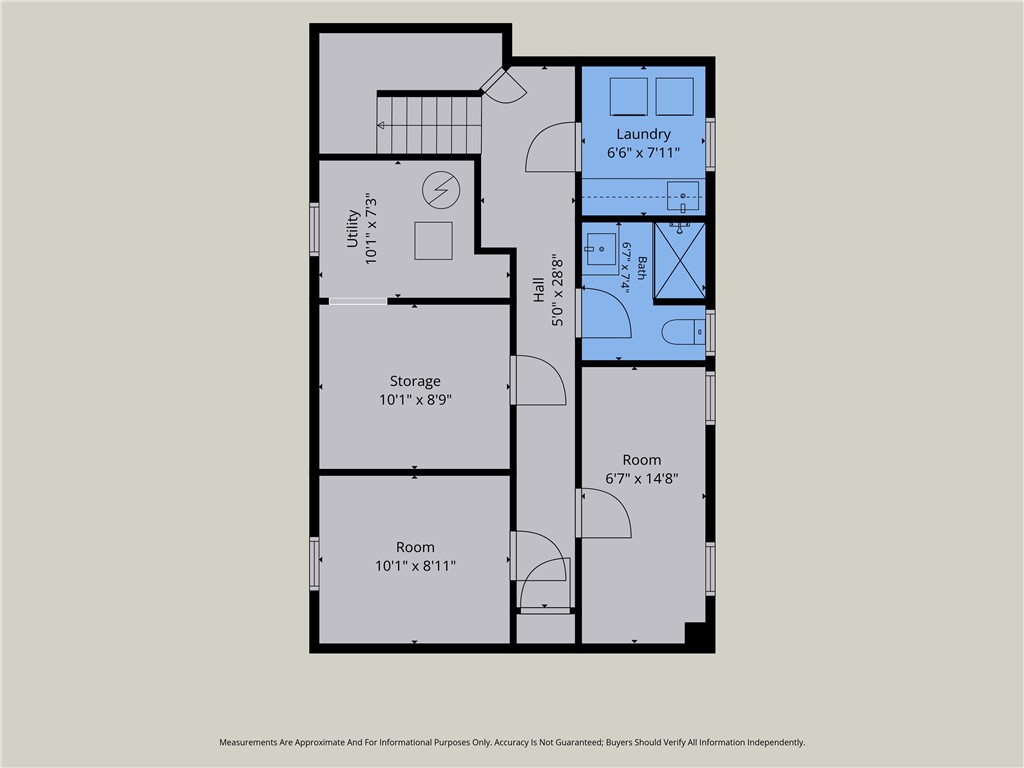 186 Hollenbeck Street Rochester, NY 14621 - Photo 42 of 46 BASEMENT FLOORPLAN