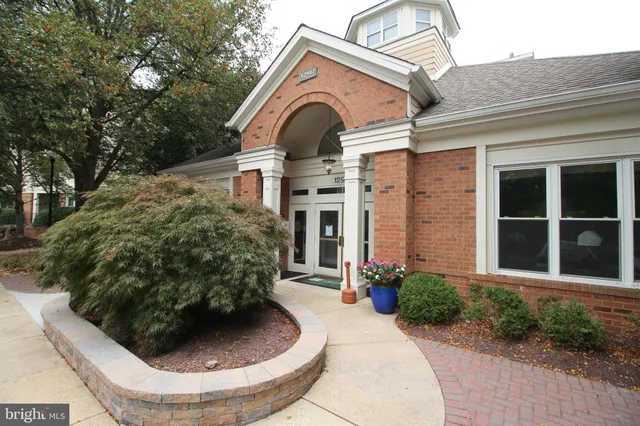 a view of a house with a small yard plants and large tree