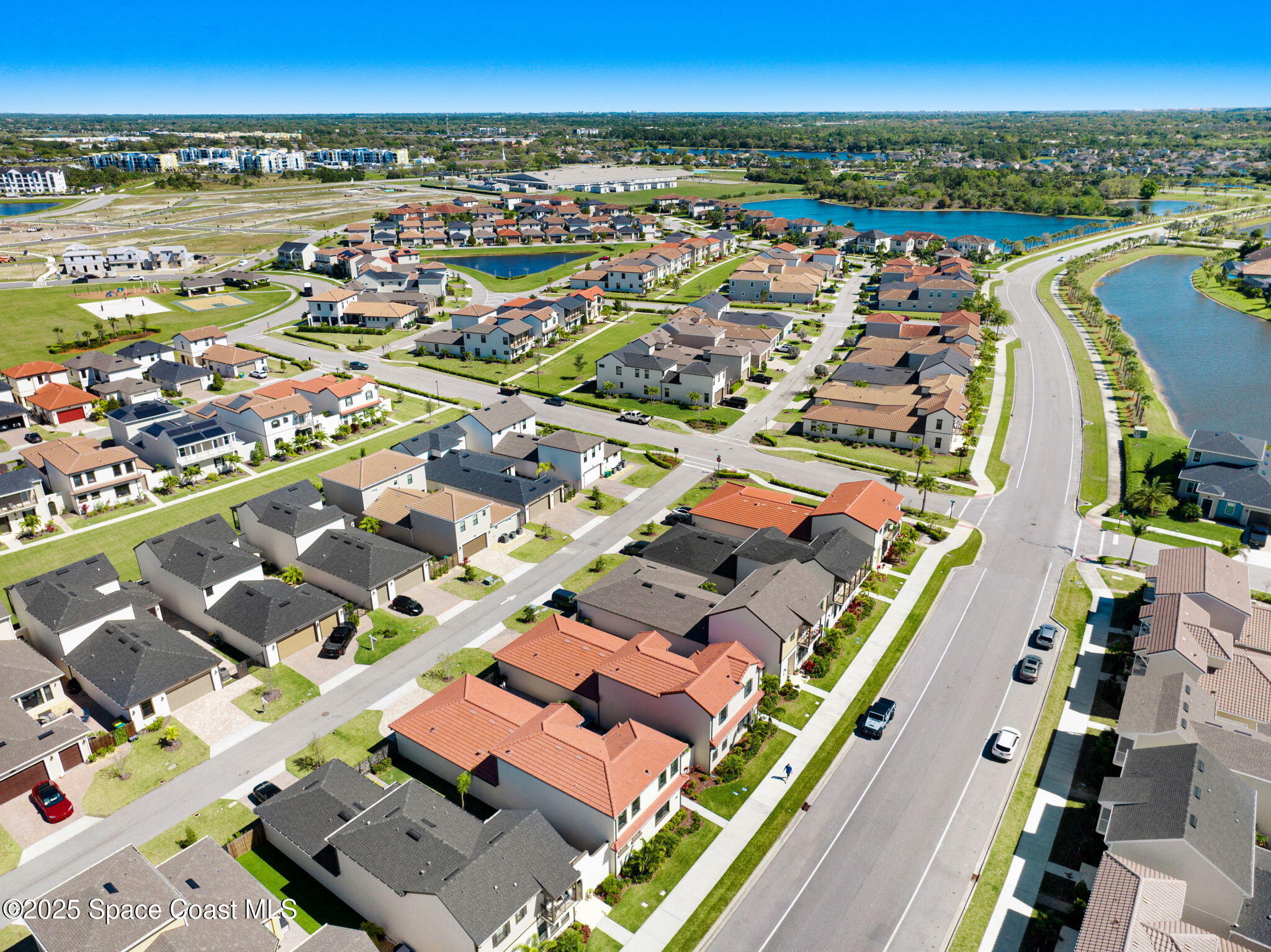 2366 Addison Drive Melbourne, FL 32940 - Photo 12 of 43 an aerial view of a city