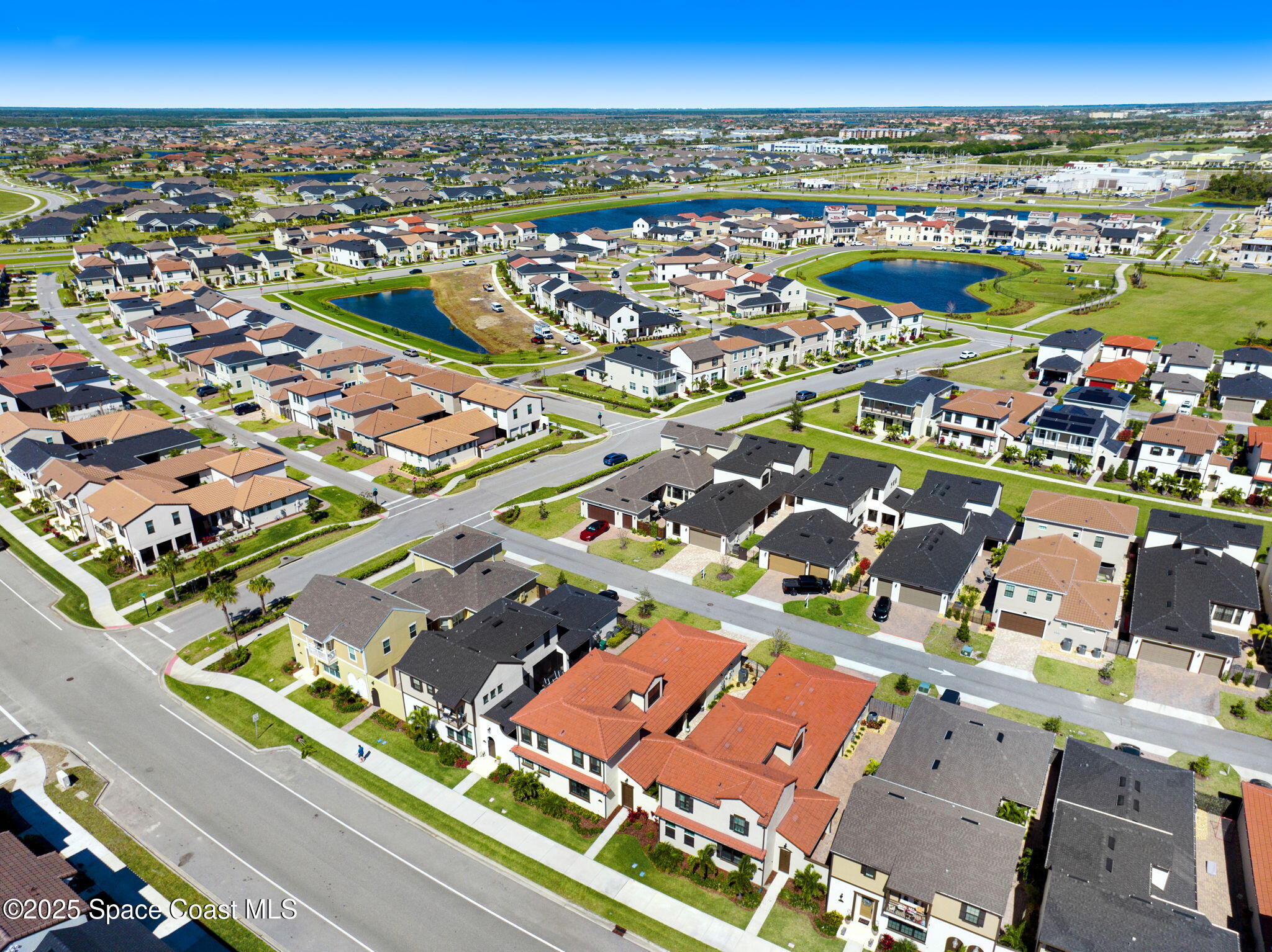 2366 Addison Drive Melbourne, FL 32940 - Photo 14 of 43 an aerial view of a city