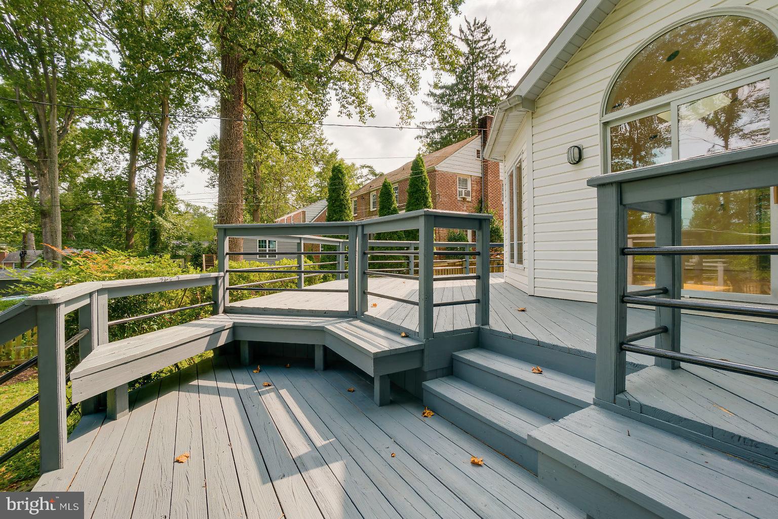 604 Carysbrook Road Baltimore, MD 21208 - Photo 34 of 38 Multilevel deck perfect for entertaining