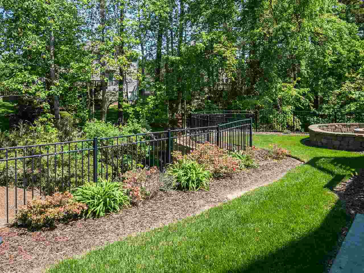 12221 Dunard Street Raleigh, NC 27614 - Photo 24 of 25 Beautiful Landscaped, Fenced Backyard with Irrigation Backyard
