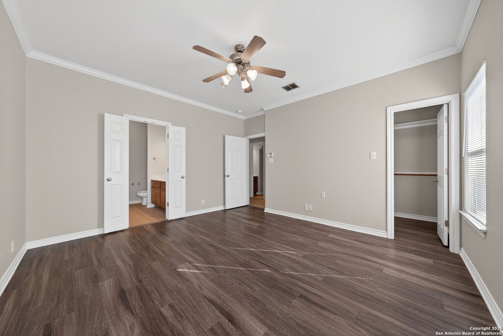 15709 Fair Lane Selma, TX 78154 - Photo 16 of 32 a view of an empty room with wooden floor