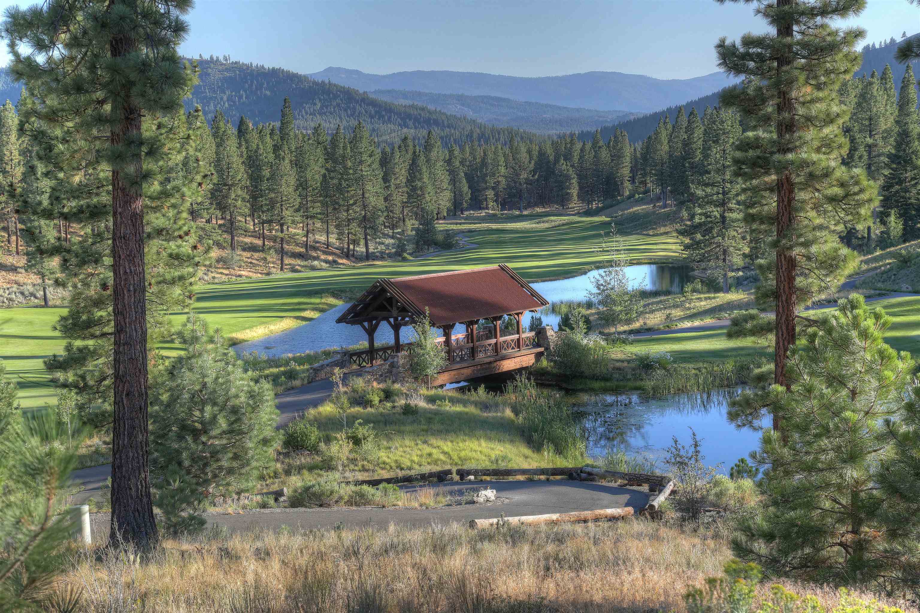 300 Grizzly Ranch Road Portola, CA 96122 - Photo 6 of 9 a view of a lake with a mountain in the background
