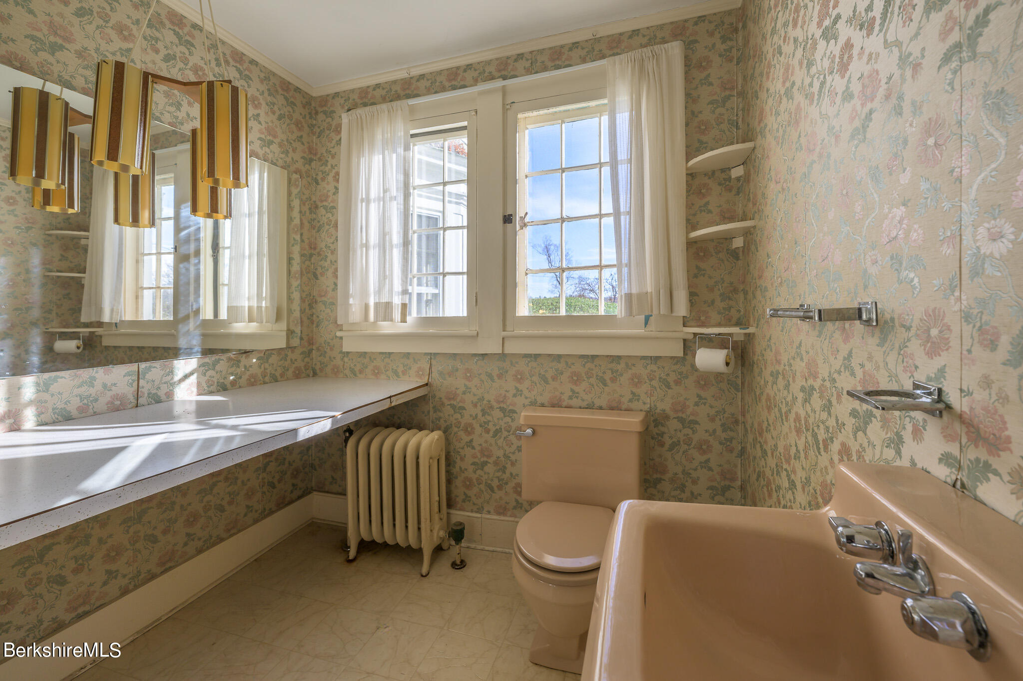 2 Cherry Street Stockbridge, MA 01262 - Photo 17 of 42 a bathroom with a sink a toilet and a tub