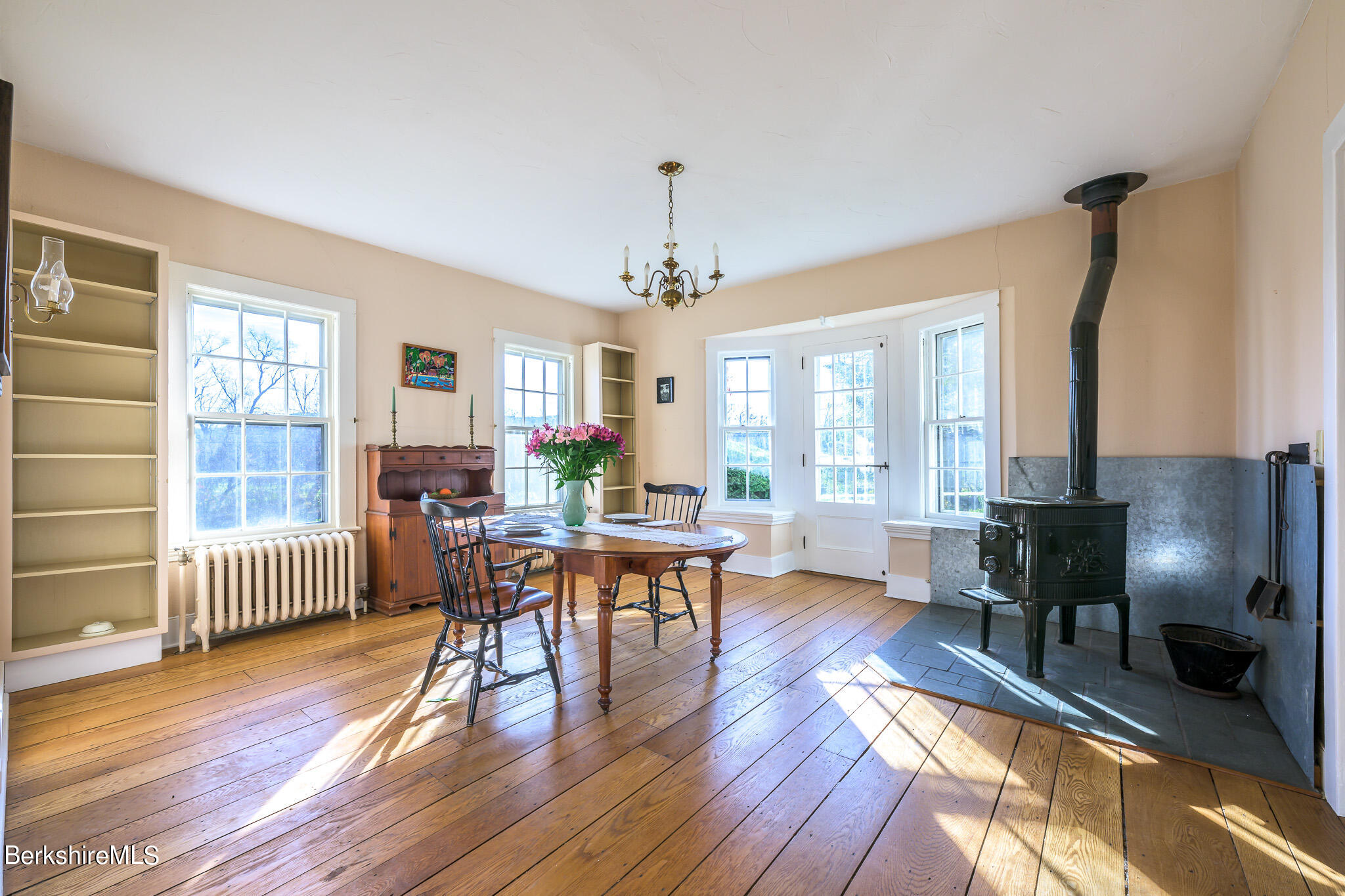 2 Cherry Street Stockbridge, MA 01262 - Photo 21 of 42 a view of a livingroom with furniture window and wooden floor