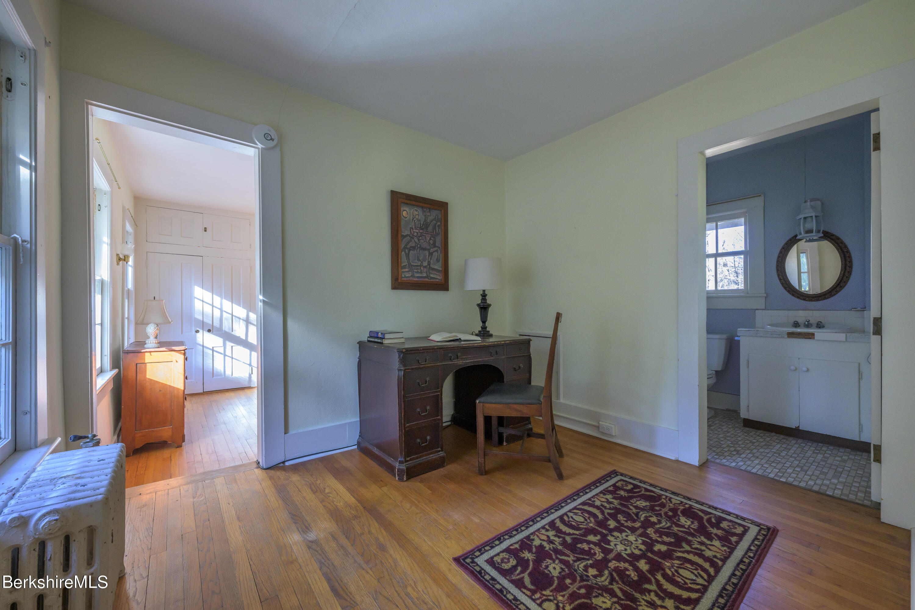 2 Cherry Street Stockbridge, MA 01262 - Photo 27 of 42 a view of a livingroom with furniture and a workspace