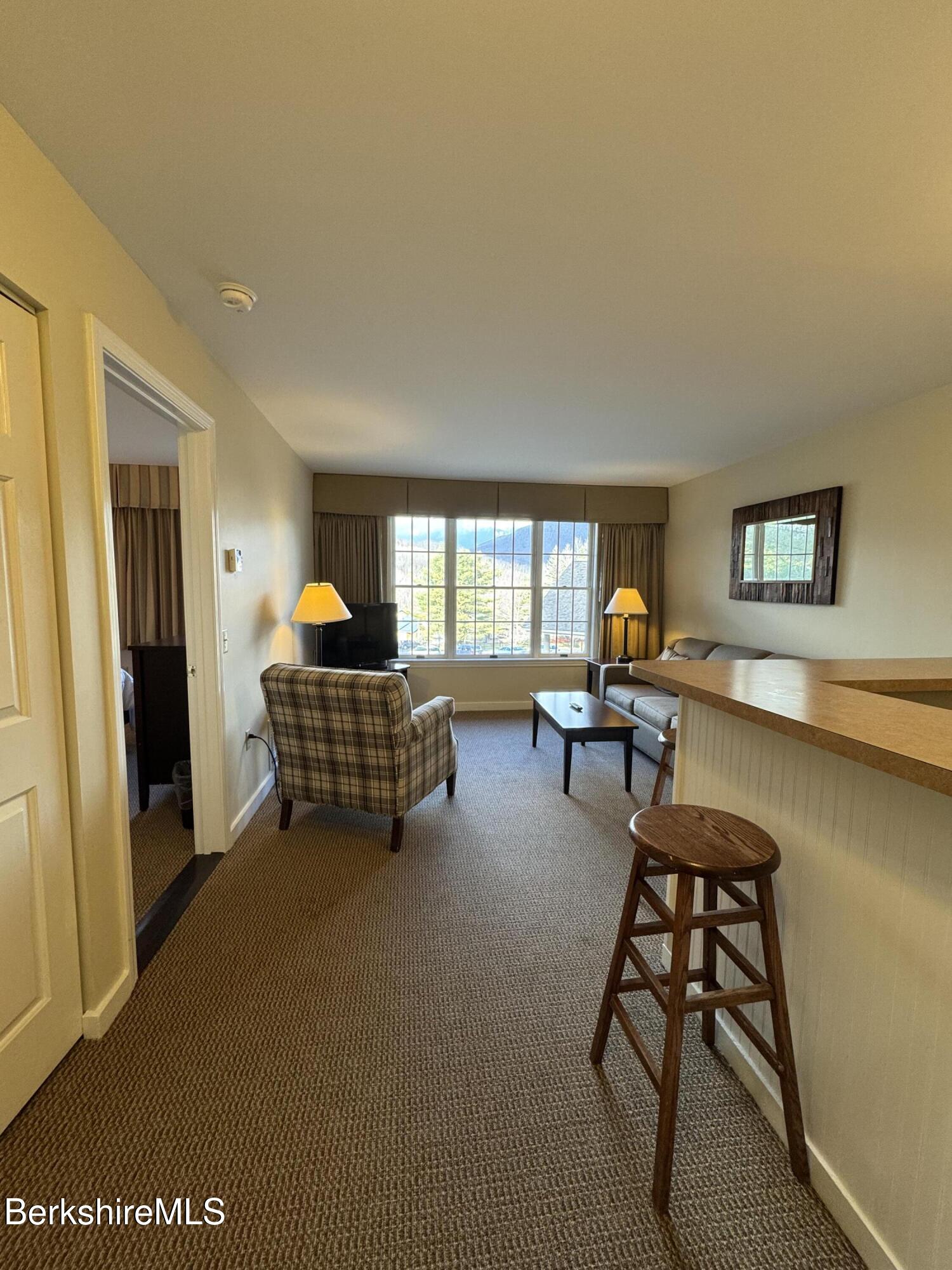 37 Corey Road, Unit 426 Hancock, MA 01237 - Photo 5 of 14 a living room with furniture and a large window