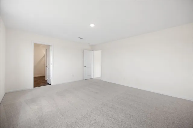 a view of empty room