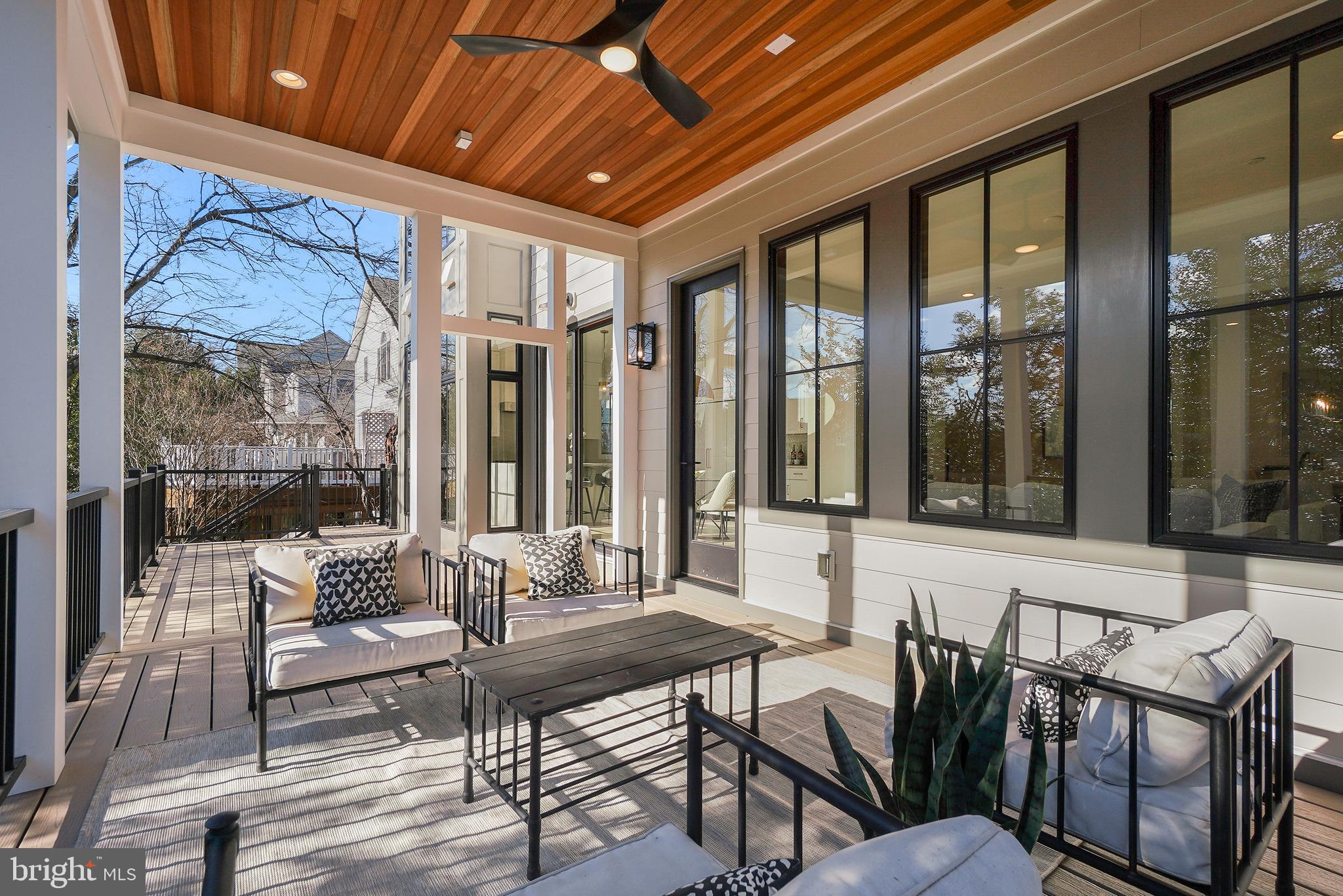 7010 Exfair Road Bethesda, MD 20814 - Photo 45 of 57 Back Deck