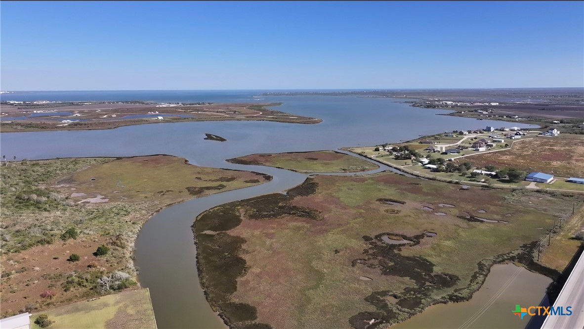 8 Marshall Road Port Lavaca, TX 77979 - Photo 30 of 31 an aerial view of beach and ocean