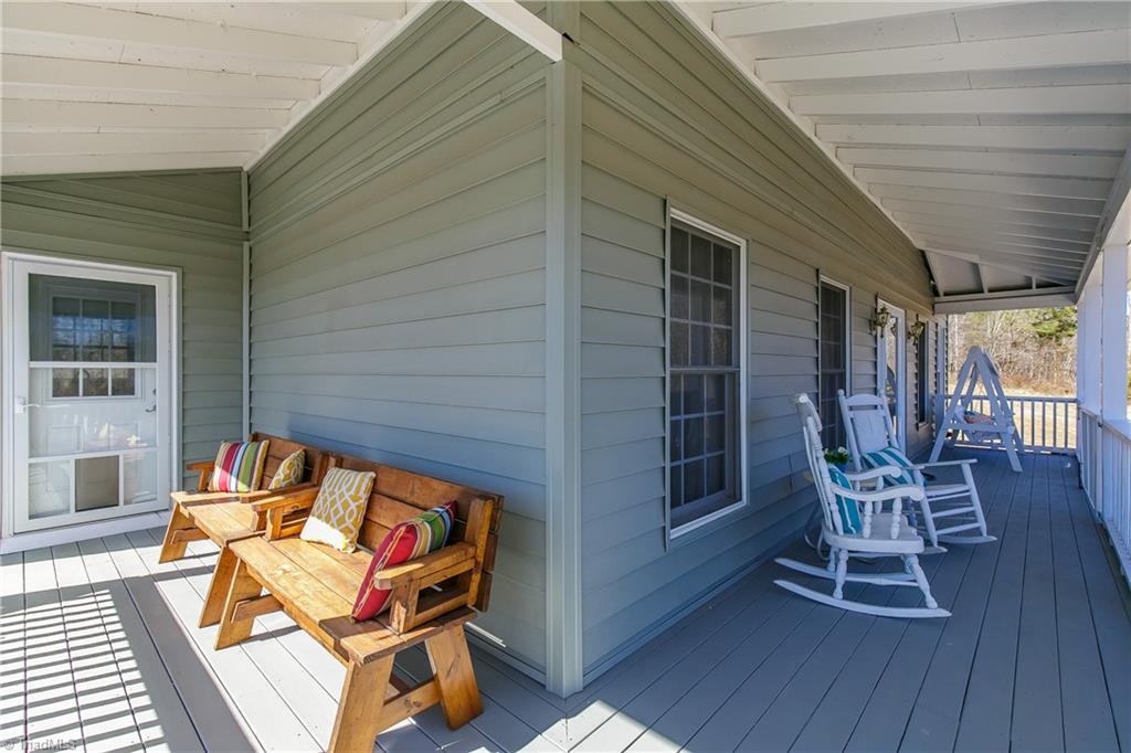 6052 David Moore Road Elon, NC 27244 - Photo 21 of 30 Door opens to kitchen with doggie door!