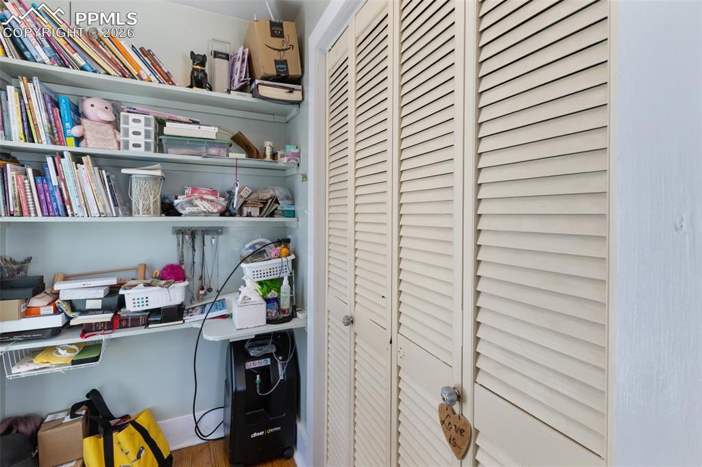 209 5th Street Victor, CO 80860 - Photo 20 of 36 a view of storage and utility room