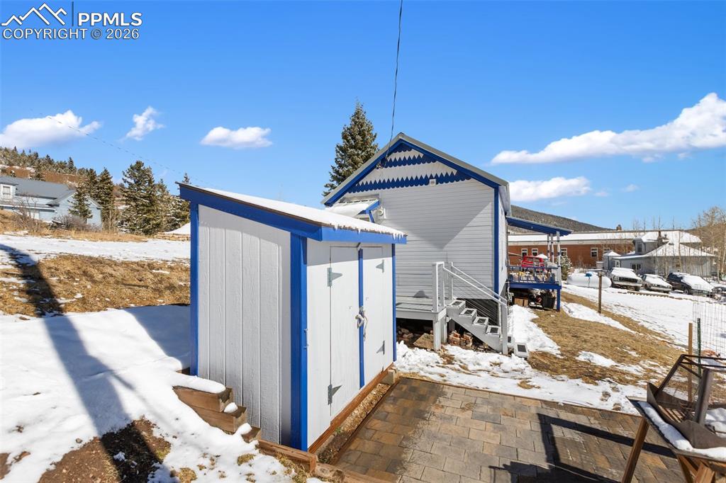 209 5th Street Victor, CO 80860 - Photo 25 of 36 a house view with a outdoor space