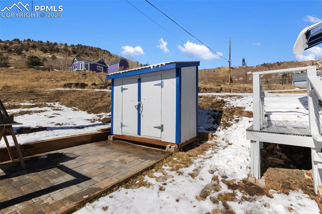 209 5th Street Victor, CO 80860 - Photo 26 of 36 a view of a terrace with sky view