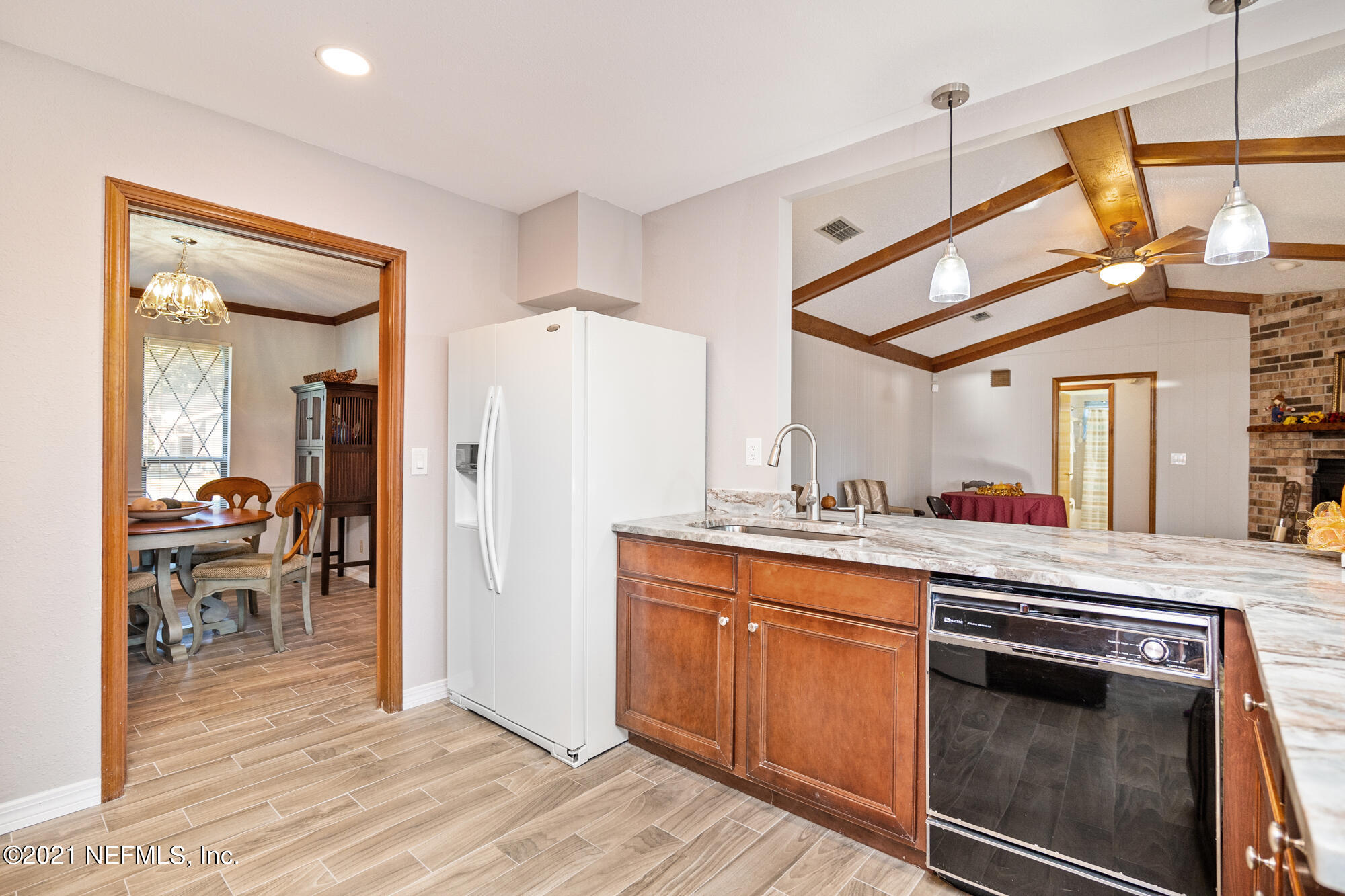 5210 Riverton Road Jacksonville, FL 32277 - Photo 19 of 43 Kitchen to Den