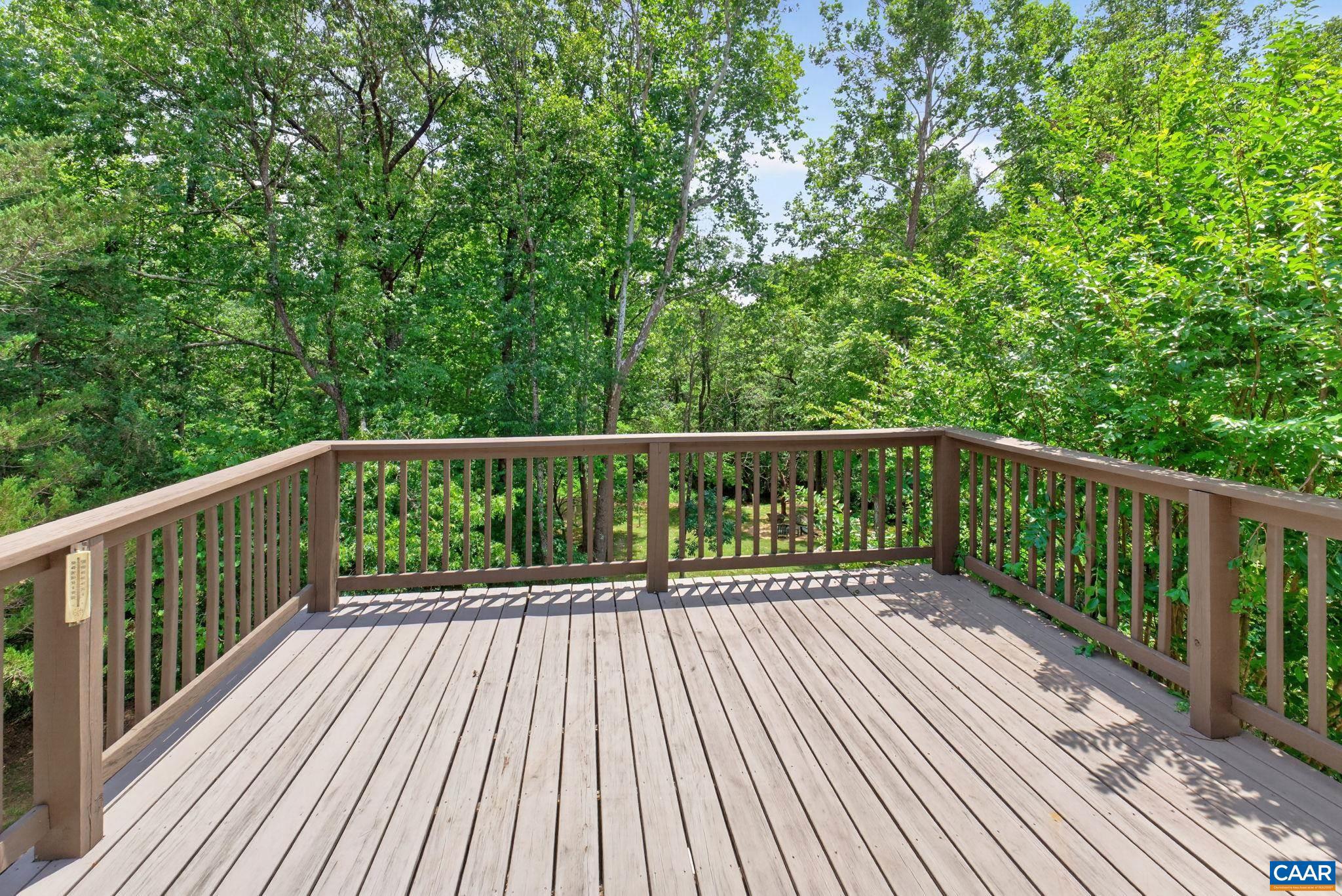 6285 Jarmans Gap Road Crozet, VA 22932 - Photo 22 of 65 a view of balcony with wooden floor