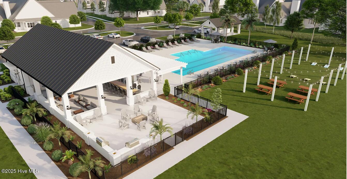 9819 Enchanted Way Leland, NC 28451 - Photo 22 of 22 Pool and covered pavilion are in and operating!