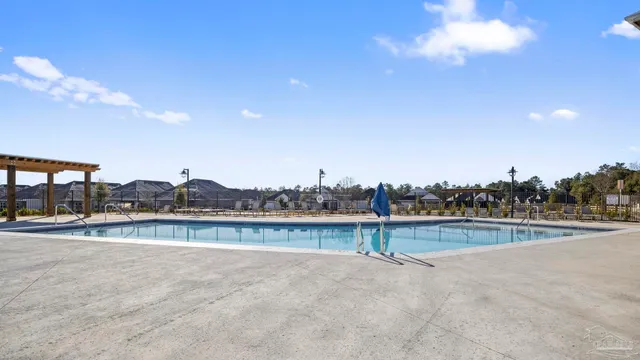 a view of a lake and a yard