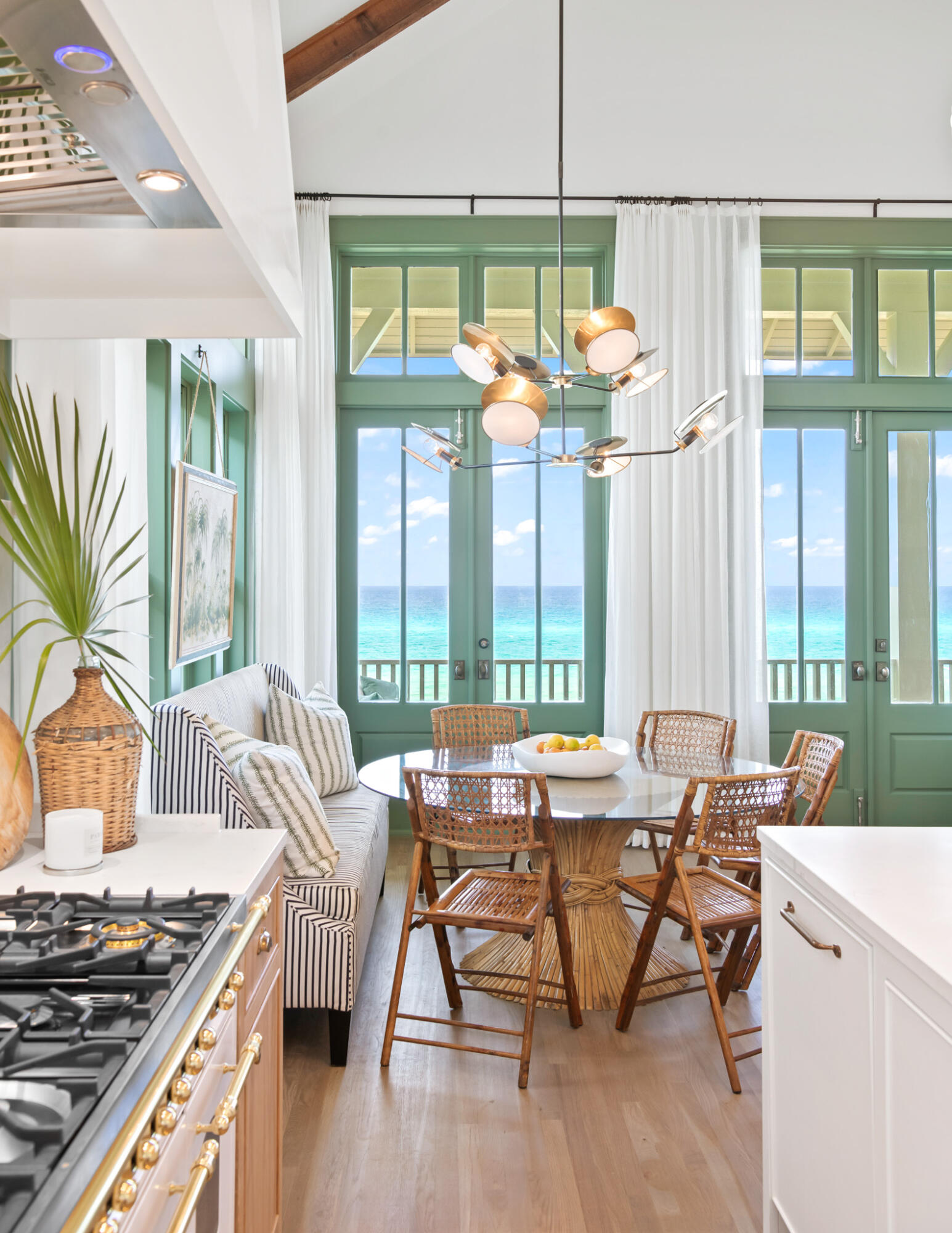 84 Windward Lane Inlet Beach, FL 32461 - Photo 47 of 67 a living room with furniture and a floor to ceiling window