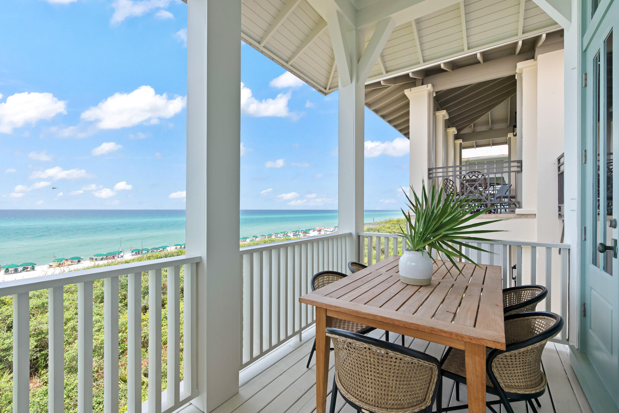 84 Windward Lane Inlet Beach, FL 32461 - Photo 50 of 67 a view of a balcony with furniture